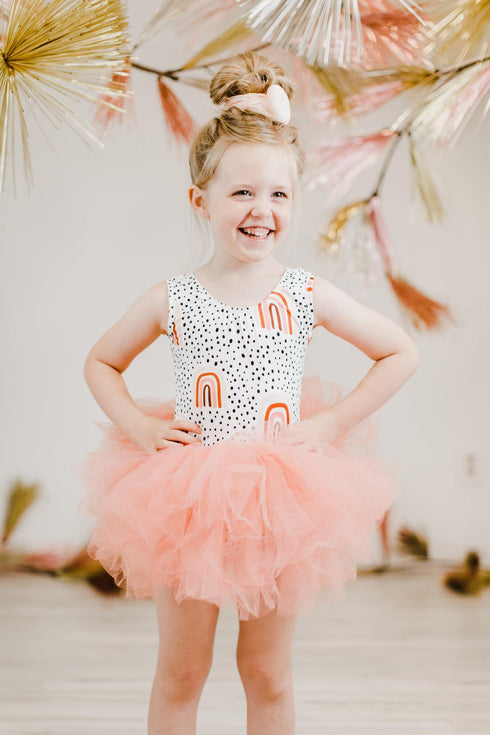 peach-rainbow-tank-tutu-leotard Mila &  Rose - Sophia's Style--3T--4